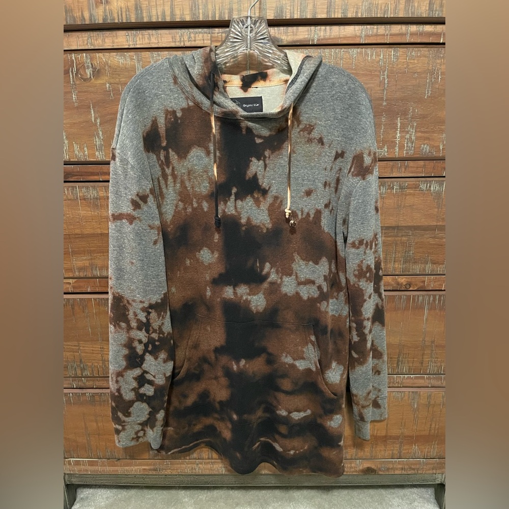 Original Use Longline Split Hem Hoodie